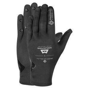 Ronhill Unisex Adult Gore-Tex Windproof Logo Gloves / Black